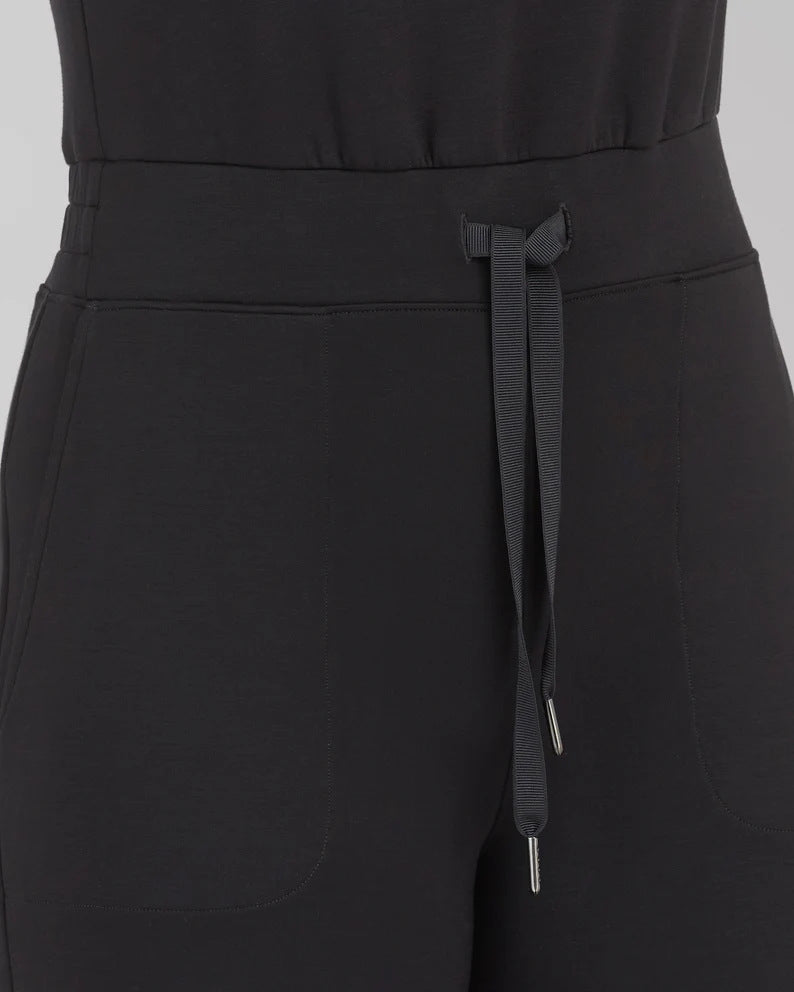 Women`s Fashionable Lace-Up Jumpsuit Pants