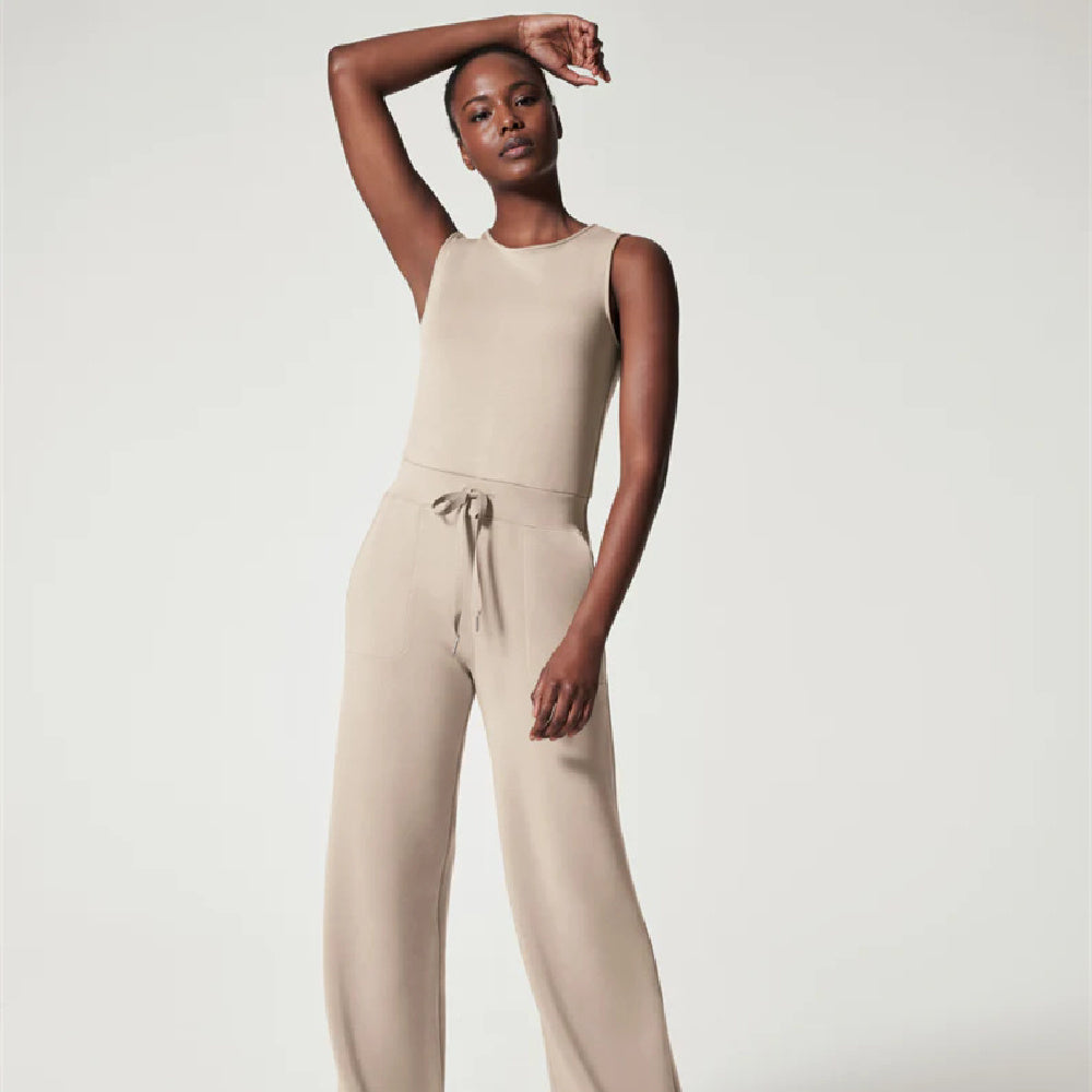 Women`s Fashionable Lace-Up Jumpsuit Pants