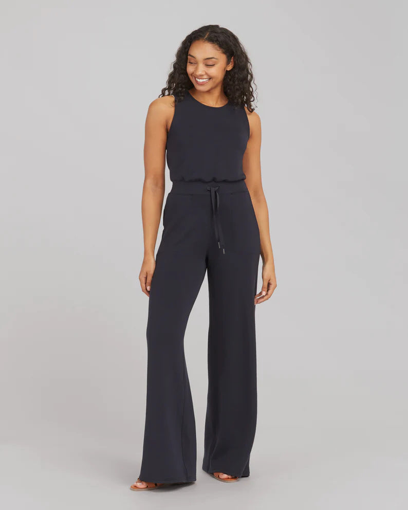 Women`s Fashionable Lace-Up Jumpsuit Pants