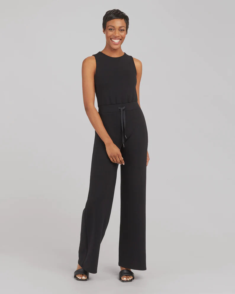 Women`s Fashionable Lace-Up Jumpsuit Pants